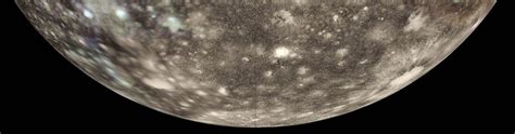 Callisto 2nd Largest Moon Of Jupiter