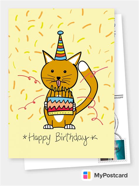 Free for commercial use high quality images. Free Printable Happy Birthday Cards Online | Customized Cards | Printed & Mailed For You ...