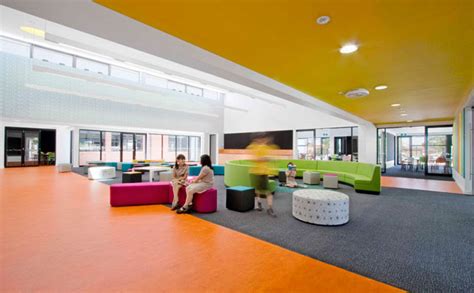 Modern And Colorful Elementary School Interiors Interior