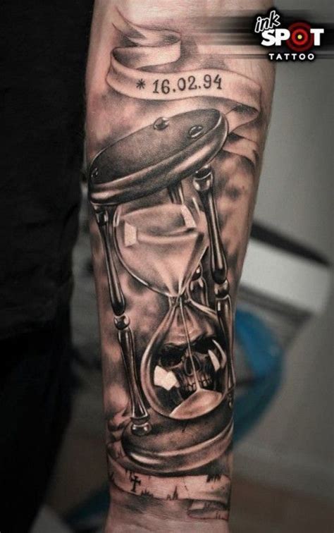 Time Tattoos Hourglass Tattoo Tattoos