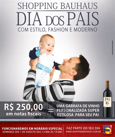 Abraços tinham que ser dados à distância e, mais do que nunca, os. SHOPPING BAUHAUS: CAMPANHA DIA DOS PAIS