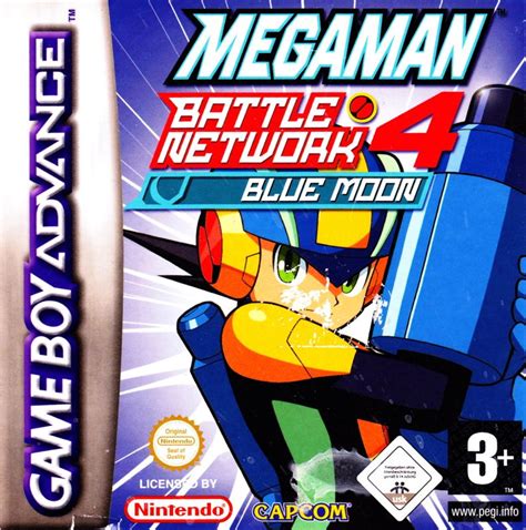Mega Man Battle Network 4 Blue Moon Credits Game Boy Advance 2003