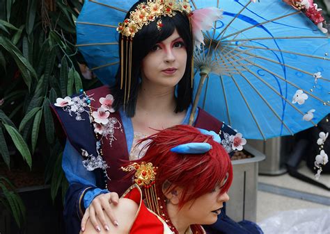 wallpaper blue clothing costume cosplay girl black hair tradition carnival geisha