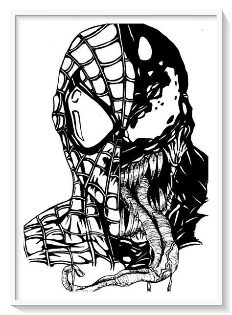 Pin En Dibujos De Spiderman Hombre Araña Para Colorear