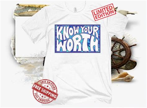 Know Your Worth Womens Sports T Shirt In 2021 Sport T Shirt Knowing