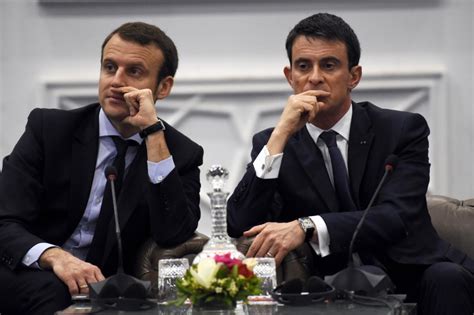 Emmanuel Macron A T Il Fait Son Service Militaire - Résultats élection présidentielle : Manuel Valls fait un appel du