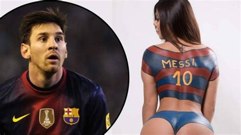 Miss Bumbum Se Hace Un Bodypainting En Honor A Messi