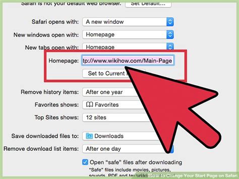 How To Change Your Start Page On Safari With Pictures Wikihow