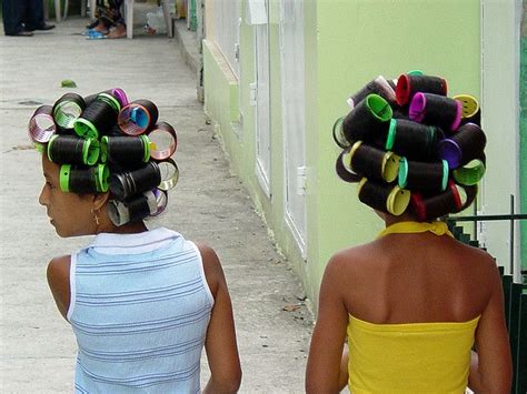 Girls With Hair Curlers San Jose De Ocoa Dominican Republic Dominican Girls Dominican