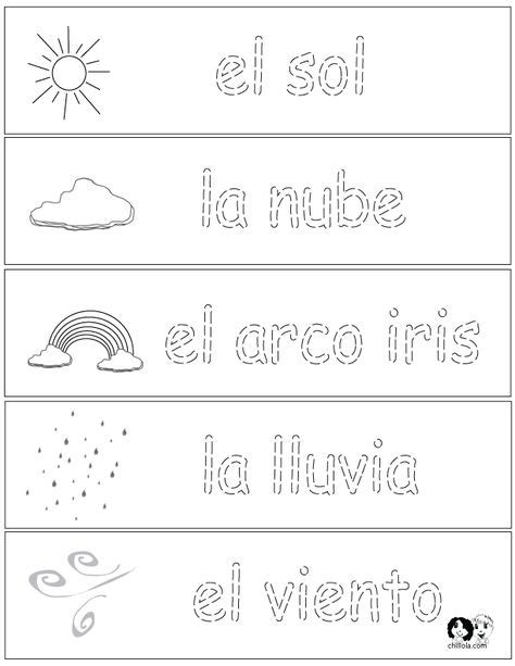 Printable Kindergarten Worksheets Printable Spanish