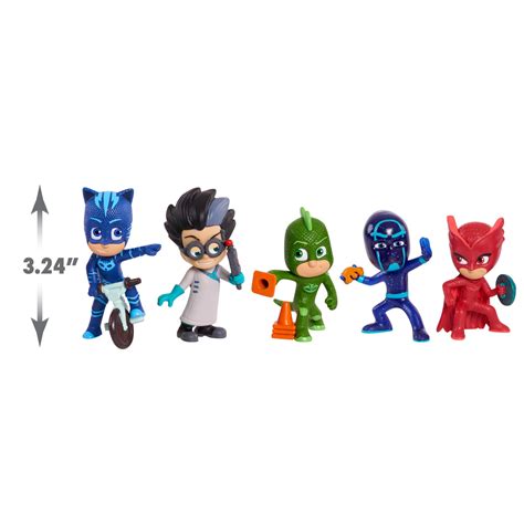 2458024707 Pj Masks Collectible Figure Set Scale Just Play Toys
