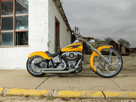 Covingtons Gold Custom Harley Motorcycle