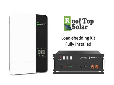 Budget Load Shedding Solution Installed Rooftop Solar Solutions