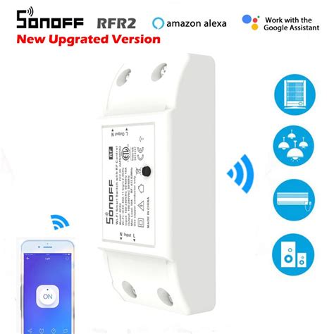 Sonoff Rfr2 Upgrated Rf 433mhz Wifi Wireless Switch Smart Home Remote