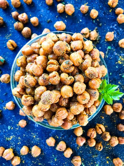 Ginger Curry Roasted Chickpeas Three Olives Branch