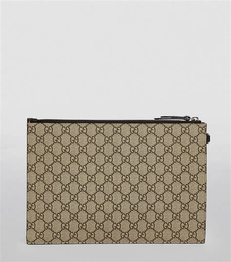 Gucci Gg Supreme Canvas Bee Pouch Harrods Us