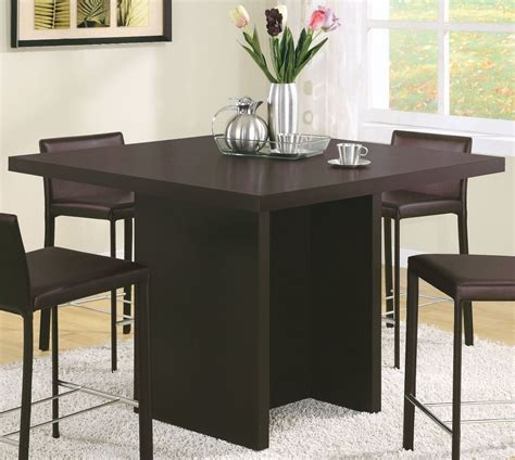 Cappuccino 48 Counter Height Dining Table Dining Table Counter