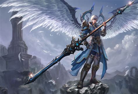 20161220232351pryaw Fantasy Warrior Angel Warrior Fantasy Artwork