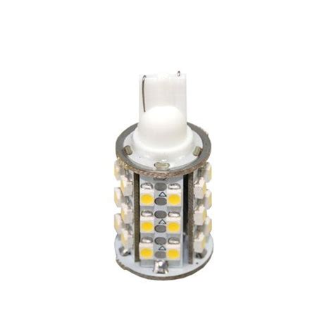 Hqrp 4 Pack T10 Wedge Base 30 Leds Smd 3528 Led Bulbs Warm White For