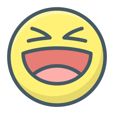 Face Laugh Laughter Lol Smiley Icon Free Download