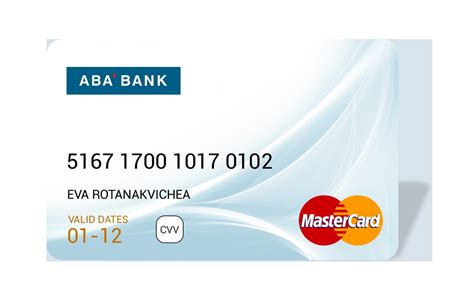 Maybe you would like to learn more about one of these? Virtual MasterCard, ABA Bank - Credit Cards Information