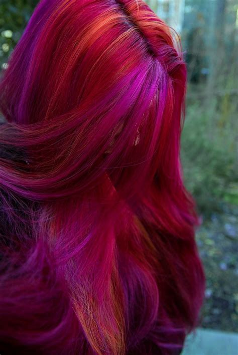 Pin By Amy Reppy On Hair Rainbow Hair Color Unnatural Hair Color