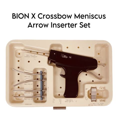 Used Bionx Implants Inc Ref Mac1100 01 Crossbow Meniscus Arrow Inserter