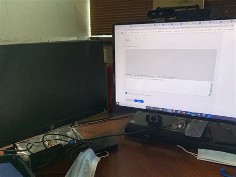 Second Monitor Detected But Blank Microsoft Community