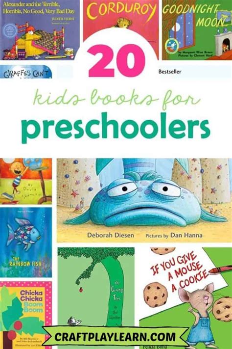 Best Books For Preschoolers The Inspiration Edit Crafts
