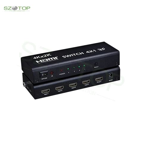 V14 4kx2k Hdmi Switcher 4x1 60hz Hd Switcher 4 In1 Outswitch For Hdtv