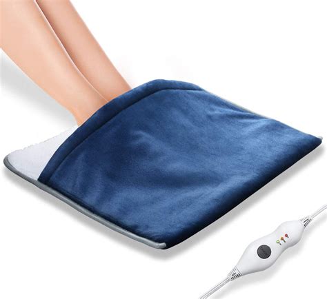 Figerm Electric Soft Heated Pad And Foot Warmer