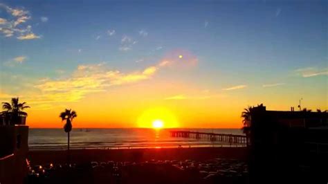 Timelapse Video Of Venice Beach Sunset Youtube