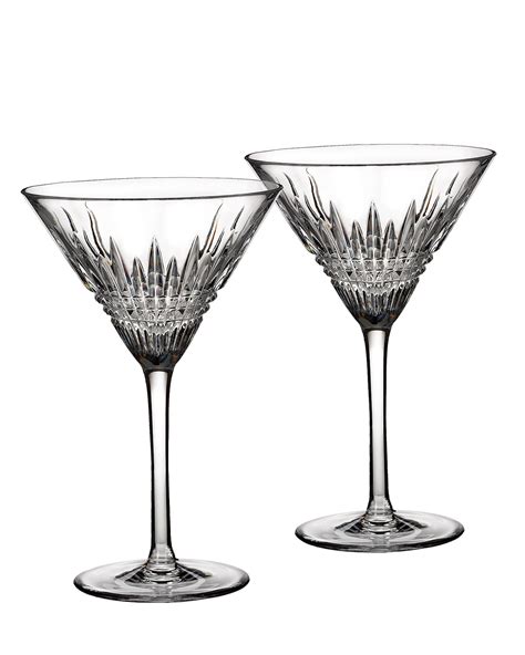 Waterford Crystal Lismore Diamond Martini Glasses Set Of 2 Neiman Marcus