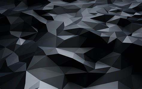 Download 4k backgrounds to bring personality in your devices. Black-3D-Polygons-Dark-Pattern-Ultra-HD-Wallpaper ...