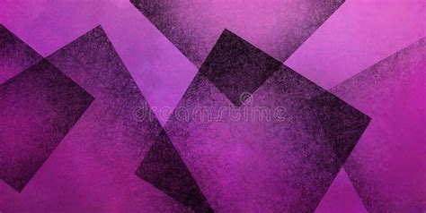 Abstract Purple Background With Ribbon Stripe Stock Illustration