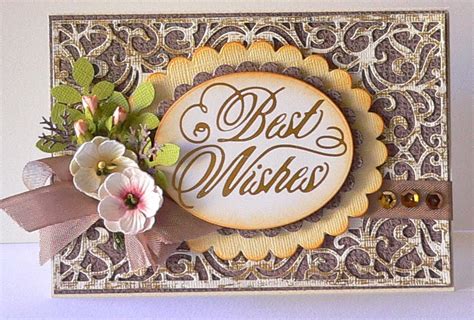 Best Wishes Cards By Adriana Bolzon Couture Creations