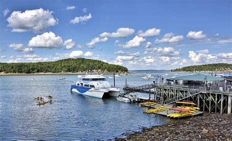 Frenchman Bay From Bar Harbor Maine Photograph By Brendan Reals