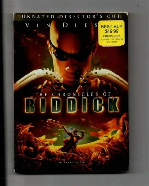 chronicles of riddick dvd 2004 unrated directors cut widescreen 1 09 picclick