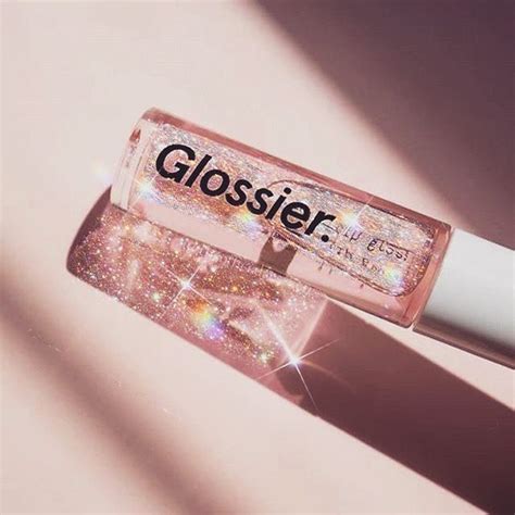 Glossier Lip Gloss Crystal Clear Shine In 2020 Pastel Pink Aesthetic