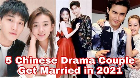 Top 5 Chinese Drama Couple Get Married In 2021 Zhang Han And Lulu Xu
