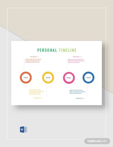 Personal Timeline 27 Examples Format Pdf Examples