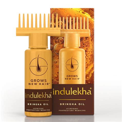 Buy Indulekha Bringha Ayurvedic Hair Oil 50ml For Hair Fall Control