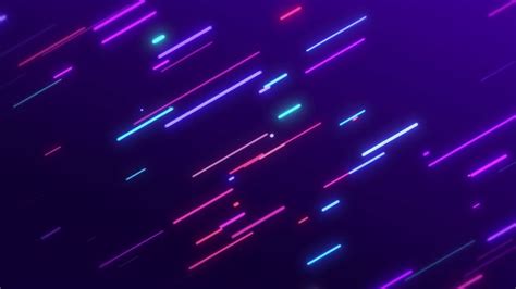 Neon Multicolored Lines Animation Loop Background Hd 1080p Youtube