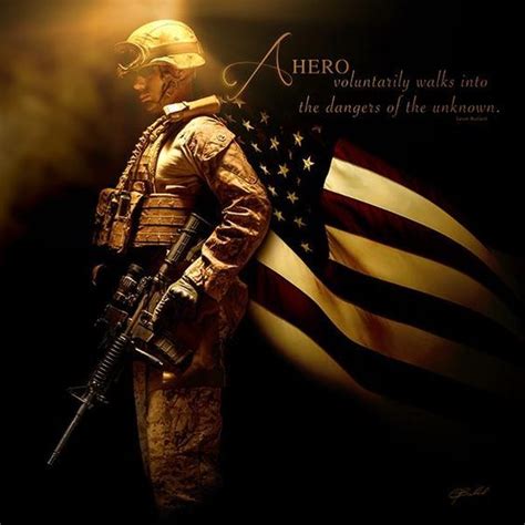 Heros Of Our Nationthe American Servicemanfrom All Branches Of The