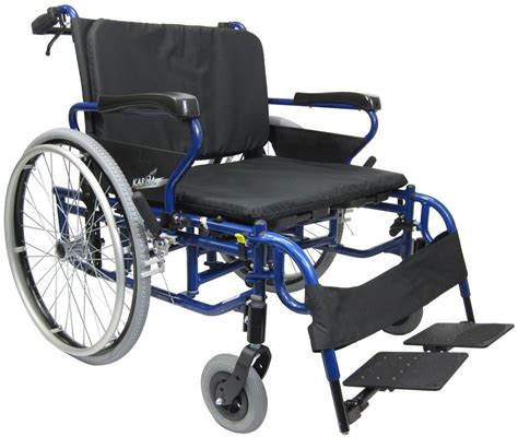 Extra Wide Heavy Duty Deluxe Bariatric Wheelchair