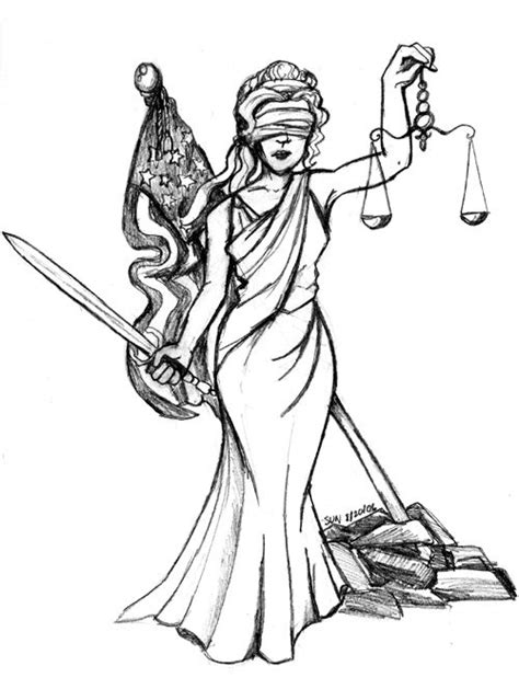 View 23 Lady Justice Drawings Bmp Central