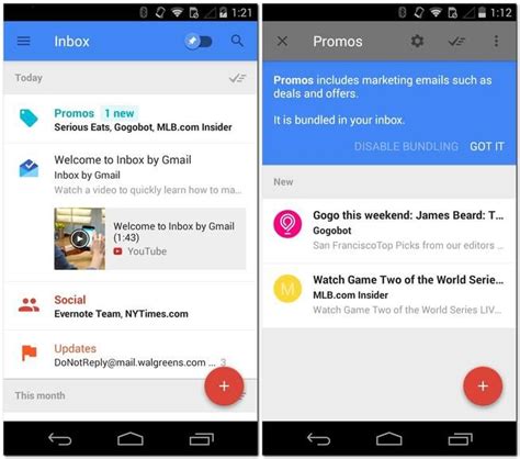 Inbox By Gmail Review App Organizes Your Email Learns From You