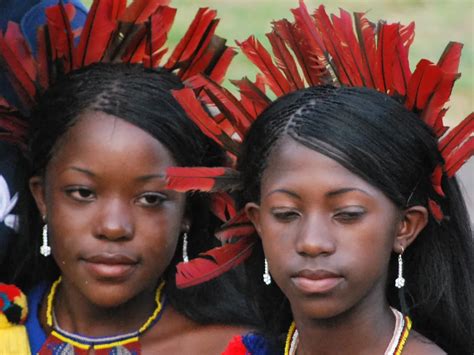 These Daughters Of King Mswati Iii Of Swaziland Africa Were