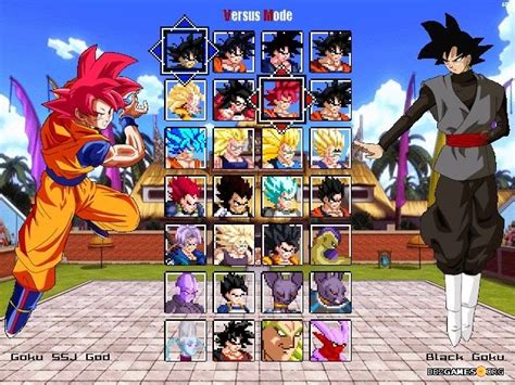Fight against your friend or cpu. Game Dragon Ball Z Devolution 2 ~ Game Aray