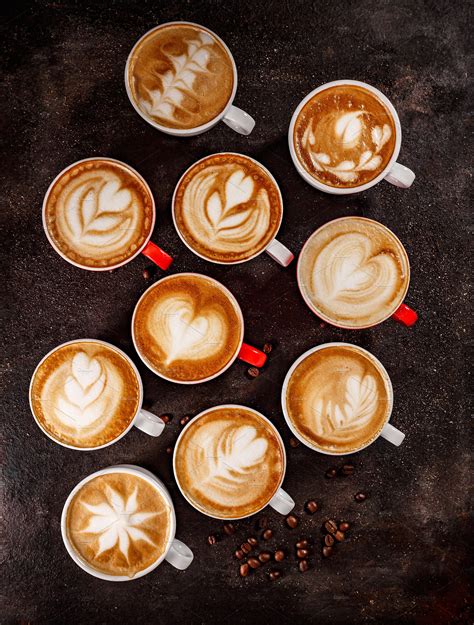 Coffee Latte Art Set High Quality Food Images Creative Market